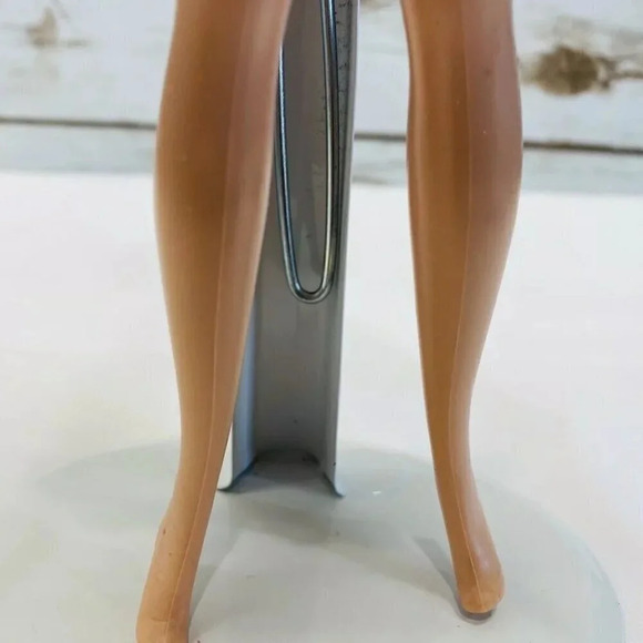 MATTEL BARBIE Disney Doll Blond Hair Blue Eyes Layered Dress 12" - Picture 8 of 10